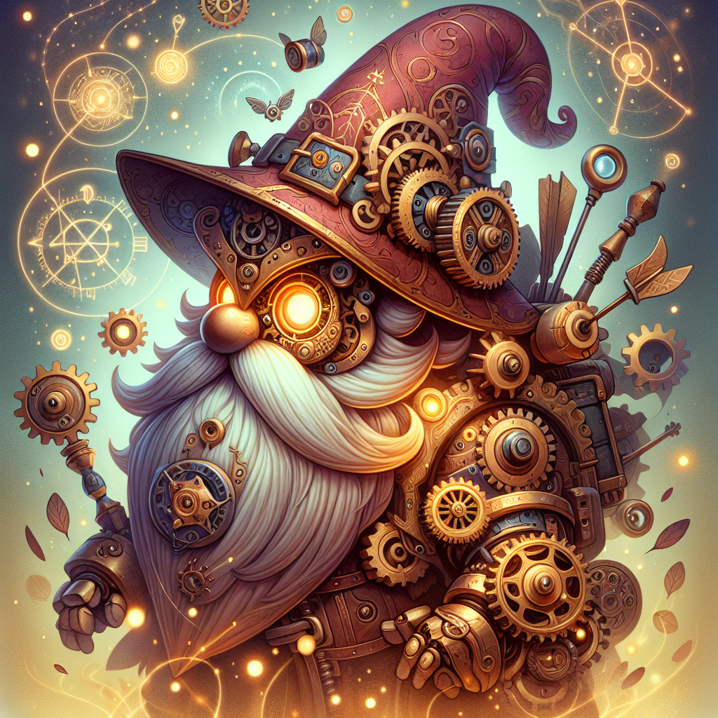 Fantasy Autognome character illustration for Autognome name generator