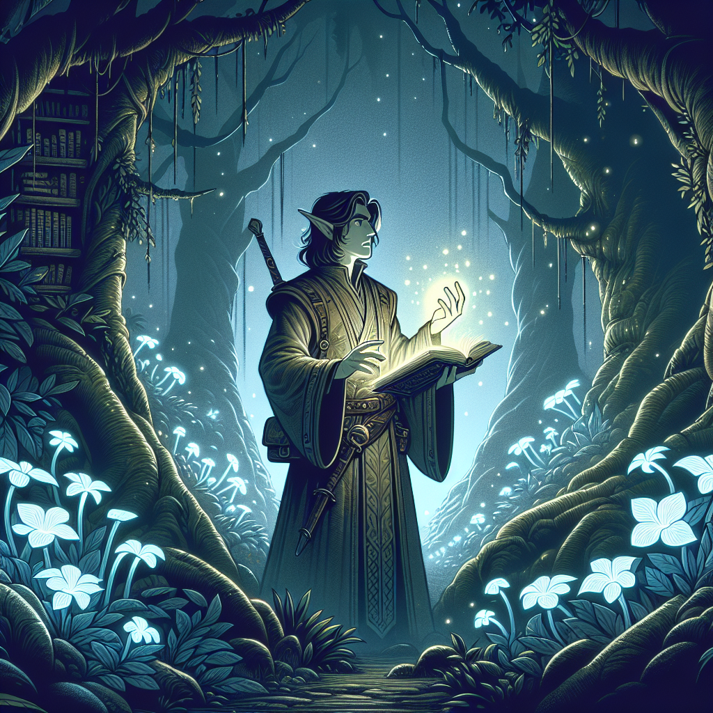 Fantasy Npc illustration for Npc name generator