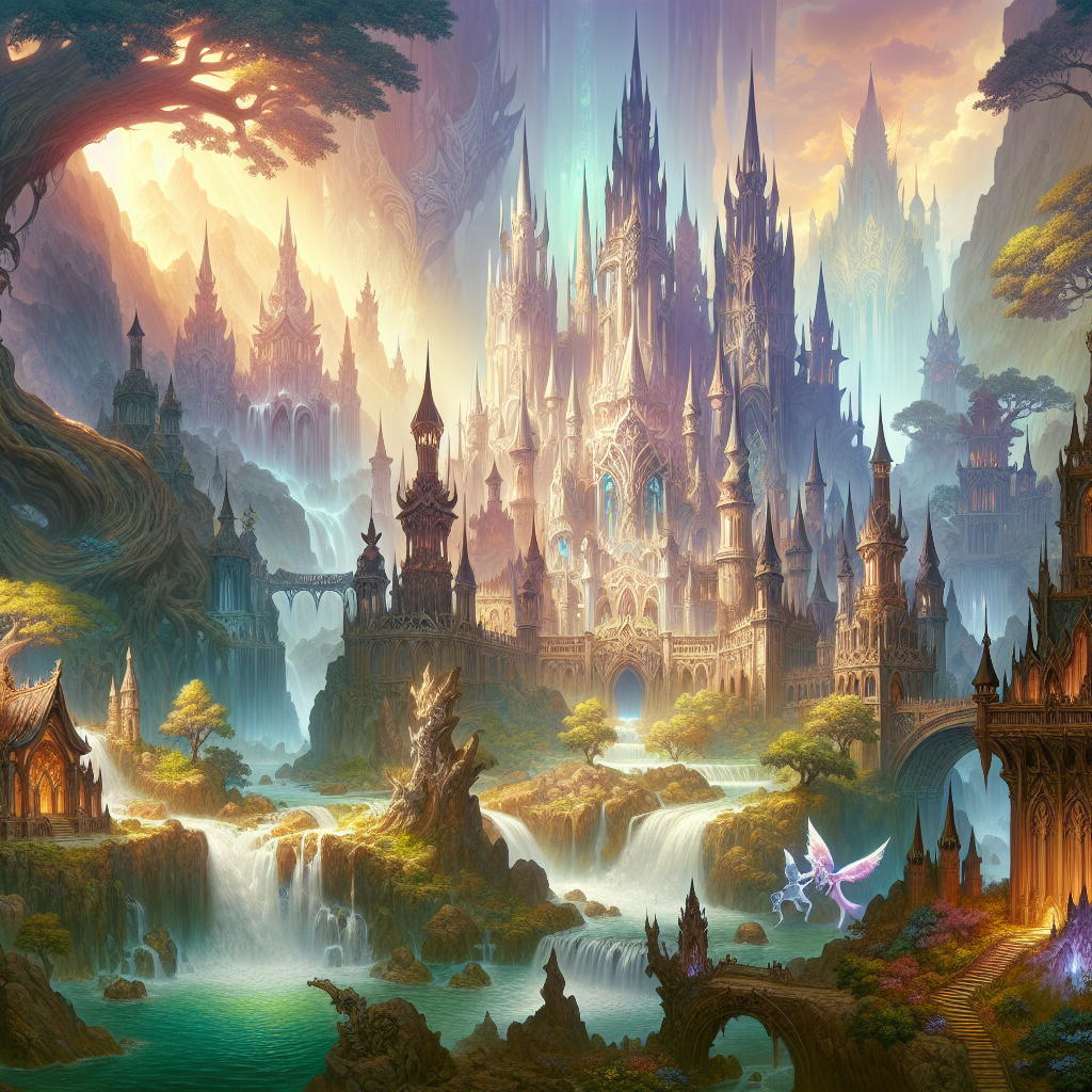 Fantasy Kingdom landscape for Kingdom name generator