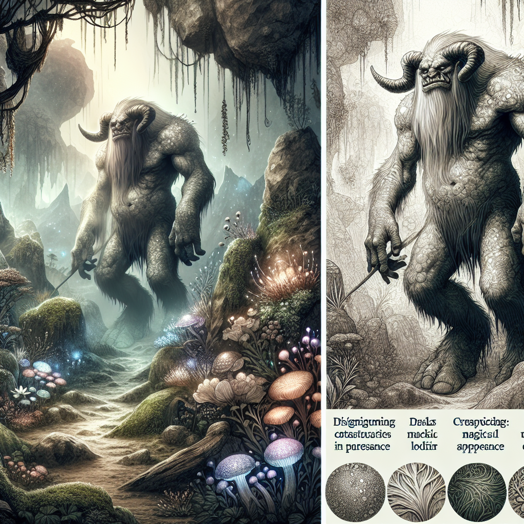 Fantasy Troll character illustration for Troll name generator